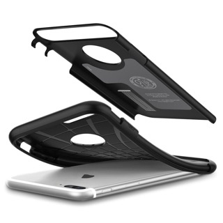 Ốp lưng iphone 7/8 plus Spigen Slim Armor Black USA
