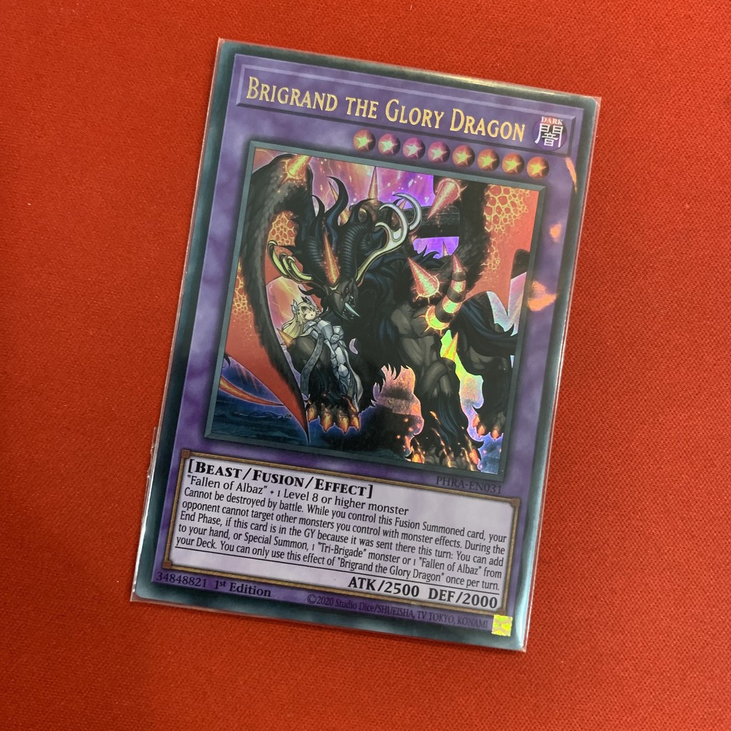 [EN-JP][Thẻ Bài Yugioh Chính Hãng] Brigrand The Glory Dragon