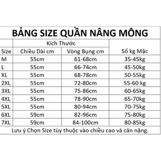 Quần Gen Bụng Quần Độn Mông Cạp Cao.N59