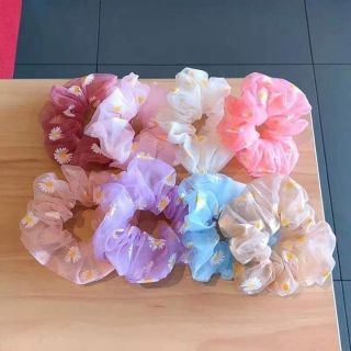 Combo 50 cột tóc scrunchies các mẫu