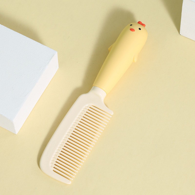 Lược Nhựa Cầm Tay Họa Tiết Hoạt Hình Tạo Kiểu Tóc Mượt Cho Nữ