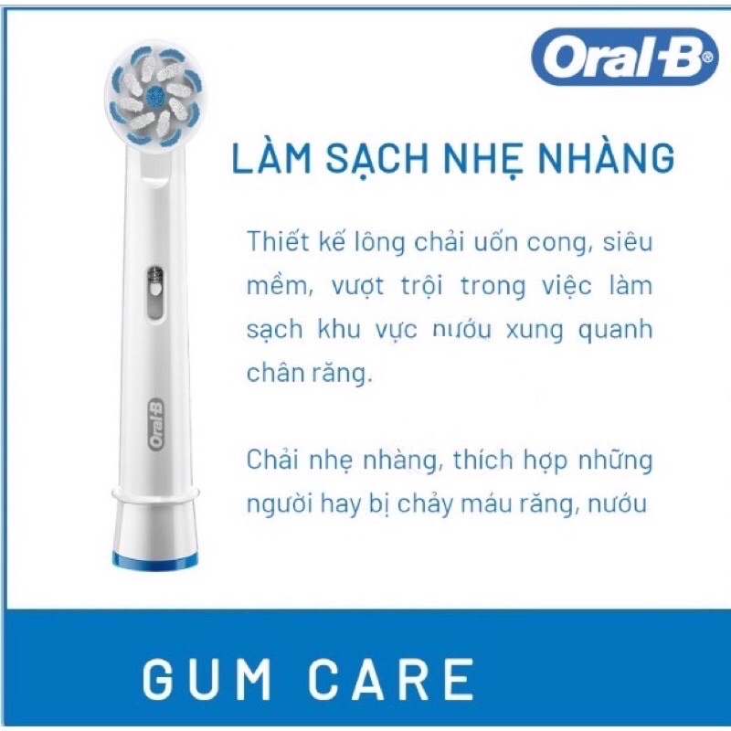 6 Đầu Thay Bàn Chải Điện Oral B Hộp Lớn Siêu Tiết Kiệm