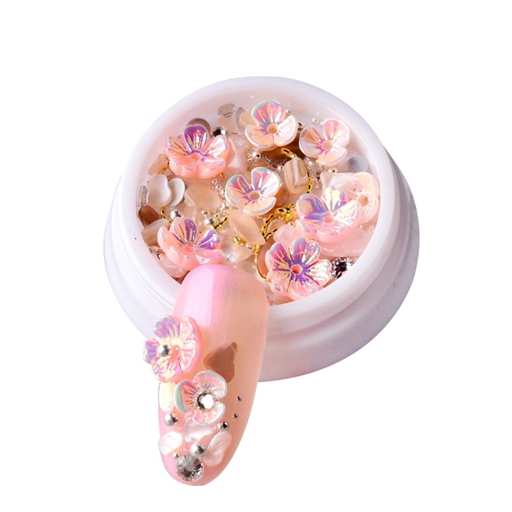 Hộp phụ kiện trang trí móng tay nghệ thuật đẹp mắt