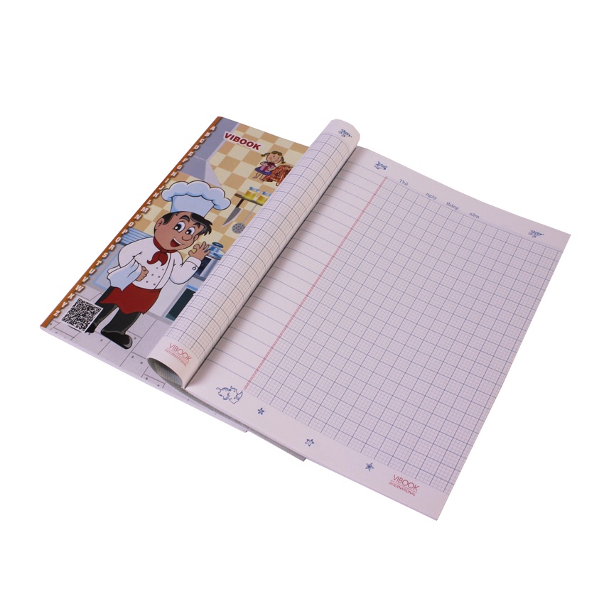 Tập học sinh 4 ô ly 96 trang ABC dày 80gsm BIGSUKA