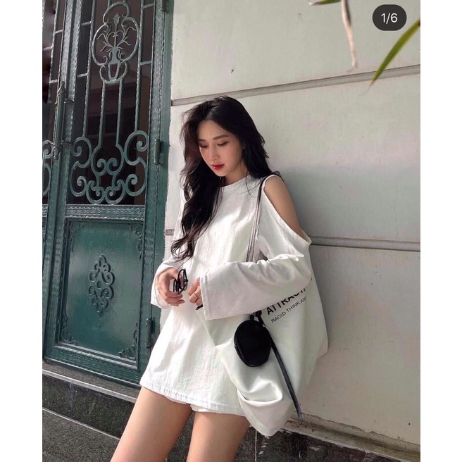 Áo kiểu xẻ vai