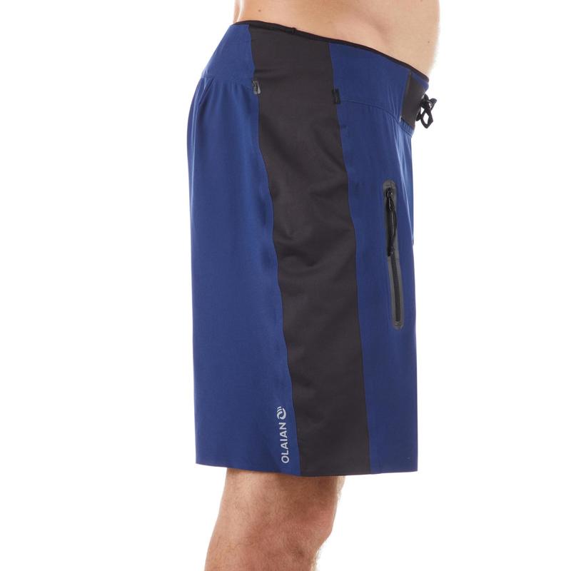 Quần short lướt ván tiêu chuẩn Decathlon OLAIAN 950 - Xanh dương mềm mại