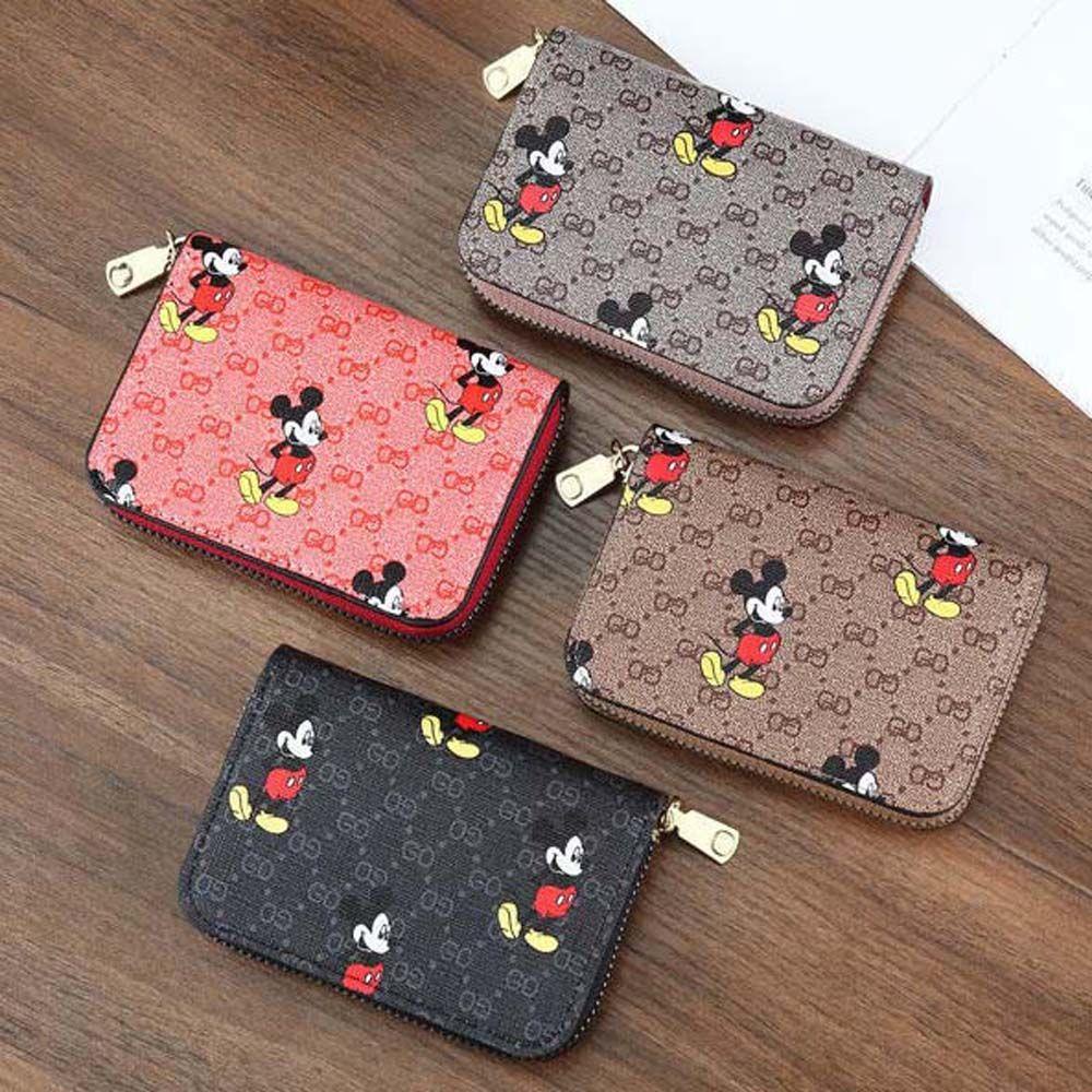 MXGOODS Ví Đựng Thẻ / Tiền Xu Phong Cách Doanh Nhân Sang Trọng Tiện Dụng Dành Cho Nữ
