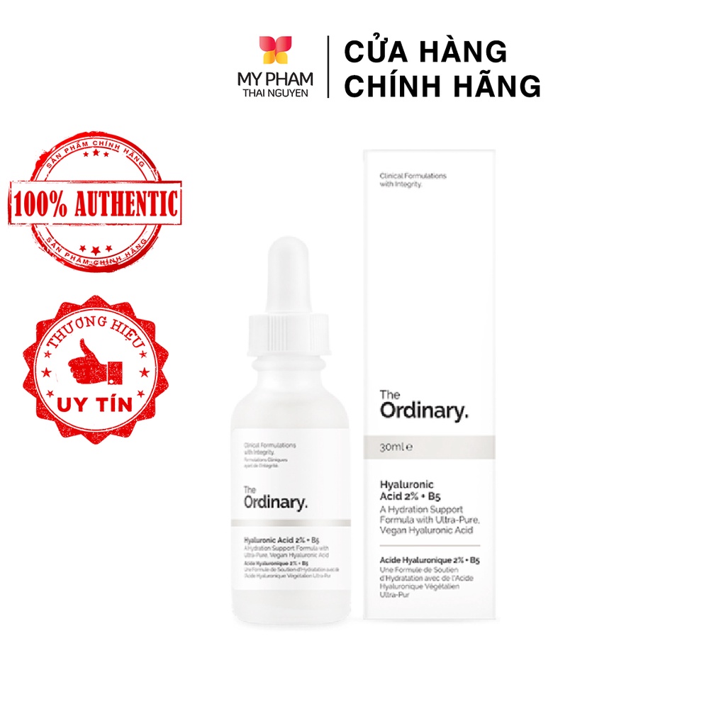 TINH CHẤT DƯỠNG THE ORDINARY HYALURONIC ACID2%+B5