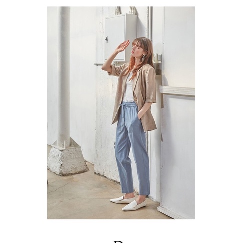 Quần baggy linen xuất Hàn xịn