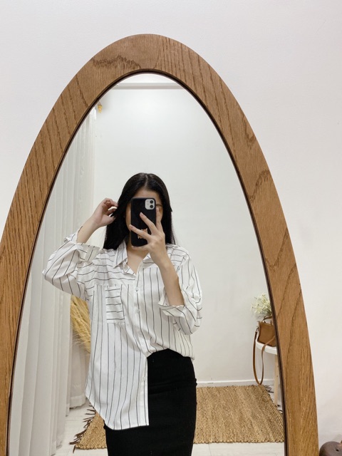 Áo sơ mi sọc