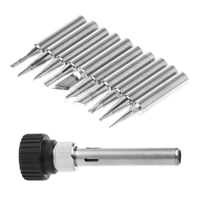 Set 11 Đầu Hàn 900M-T Cho Hakko 936 Lukey 852D 898d SAIKE