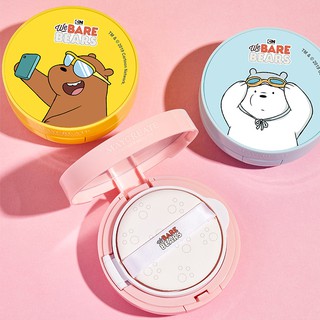 (1+1) Phấn Nước Cushion Hoạt Hình Maycreate x The Three Bare Bears Tặng Kèm Lõi Thay