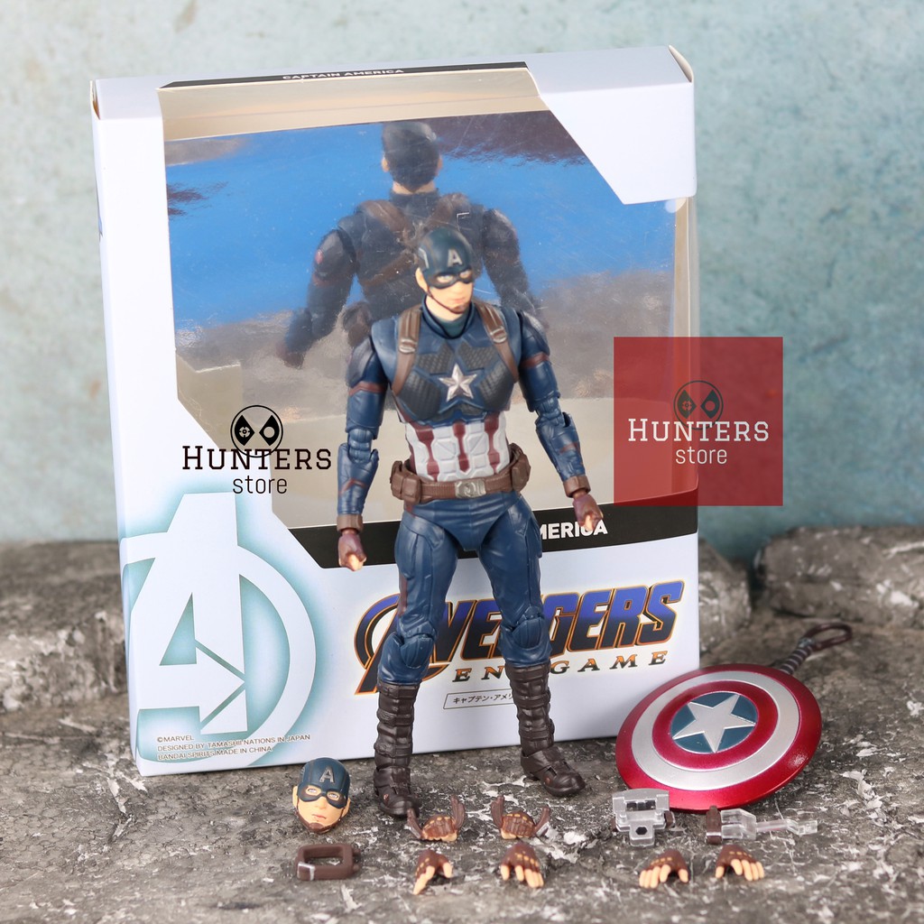 Mô hình Captain America SHF Avengers Endgame