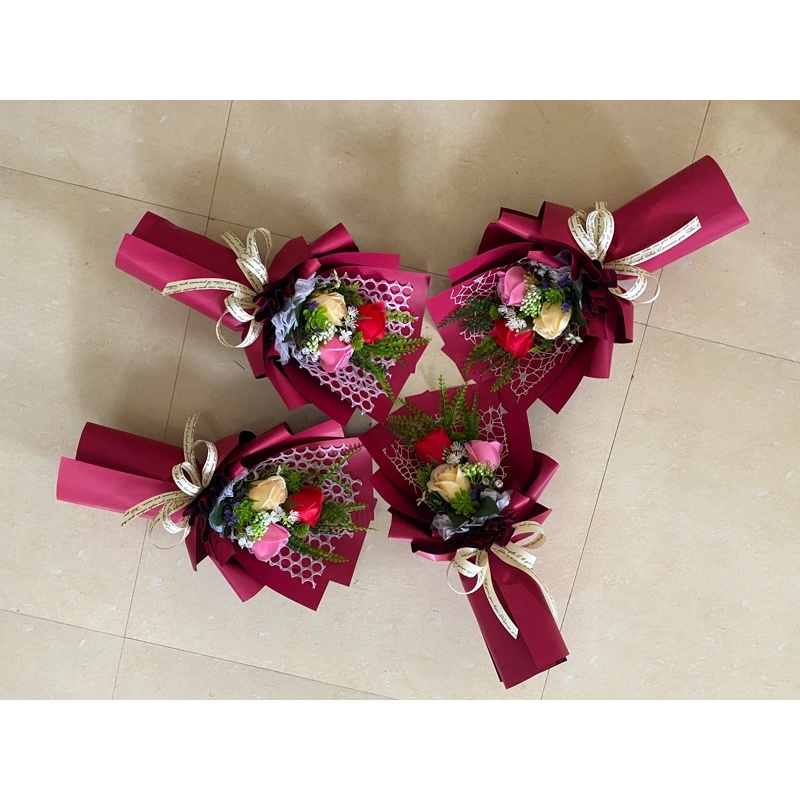 Bó Hoa Sáp 3 bông