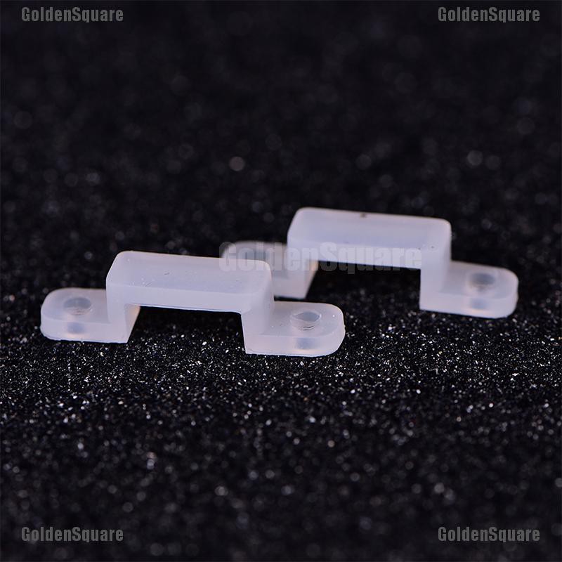 Set 50 Kẹp Nhựa Mềm 10 / 14mm Cố Định Đèn