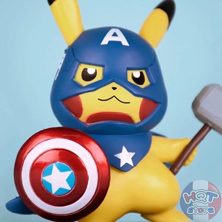 Mô hình Captain America Endgame Pikavengers Marvel