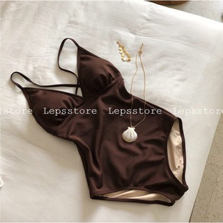 [Ảnh thật] Bộ đồ bơi/bikini một mảnh dáng basic