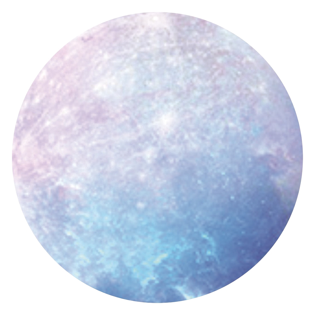 【YUKV】Planets Planet Mousepad Bentuk Bulat Motif Bintang Ukuran 200x200mm untuk Tablet