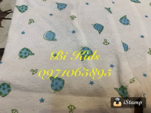 Bộ cúc lệch vải thông hơi Lullaby