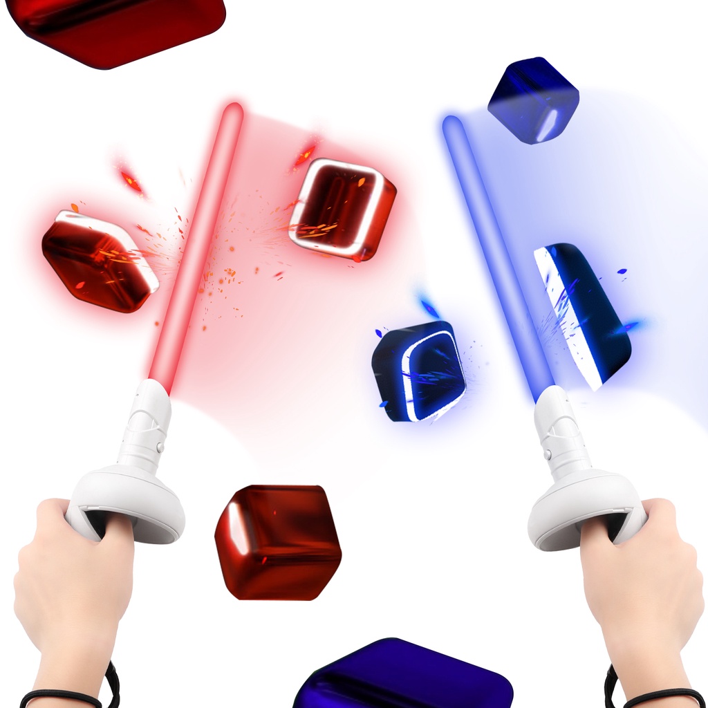 Tay Cầm Chơi Game Thực Tế Ảo Cho Oculus Quest 2 Lightsaber VR Oculus Quest2
