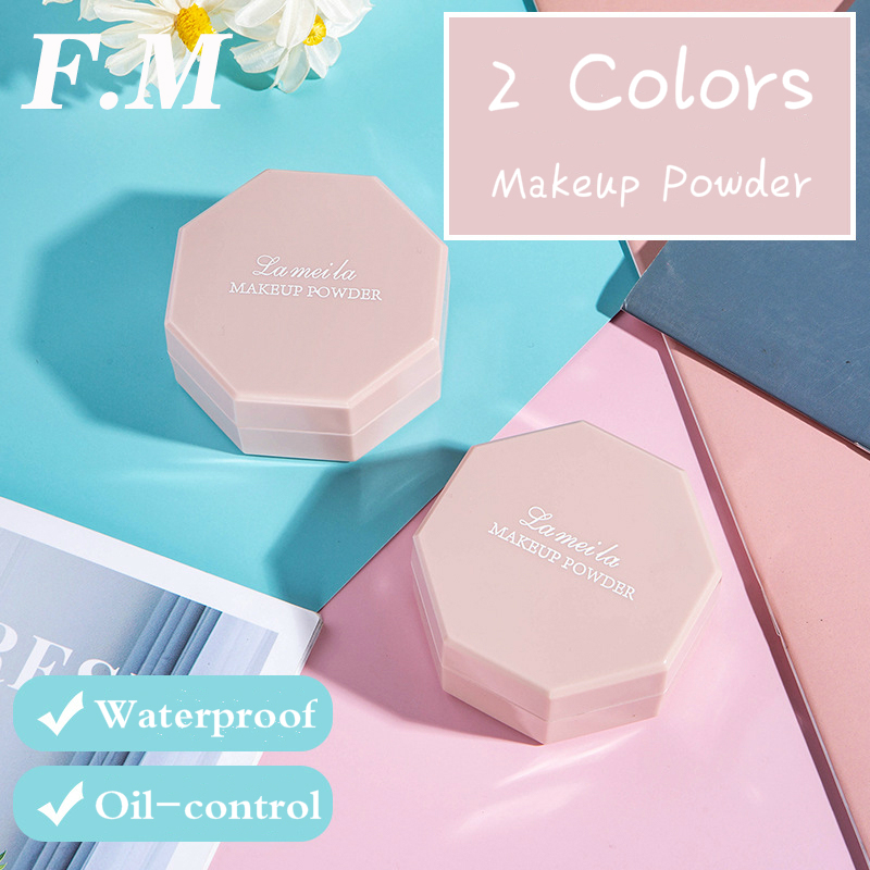 Phấn phủ Lameila cố định lớp trang điểm kiềm dầu chất lượng cao