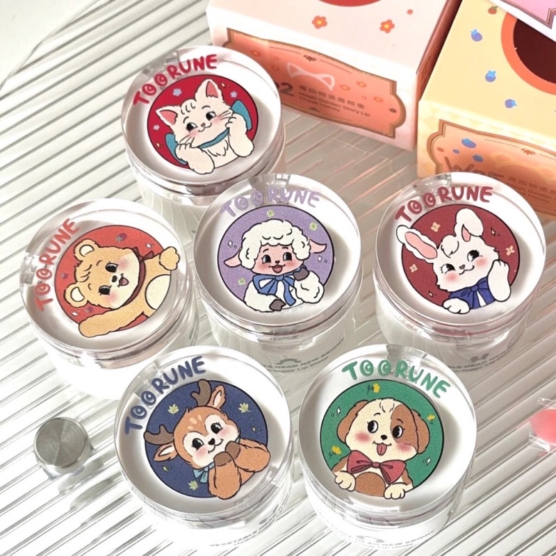 Son dưỡng có màu dạng hũ TOORUNE Magic Garden Story Lip Cheek Honey