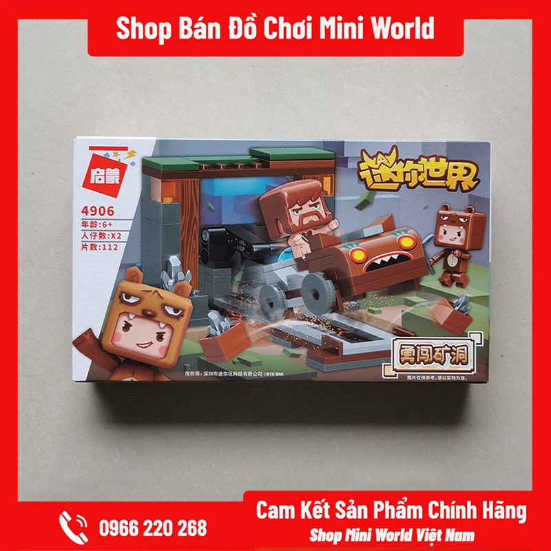 Lego Mini World Khai Thác Mỏ