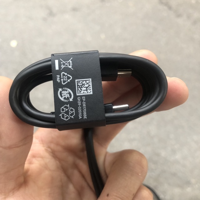 Cáp Sạc Type C to Type C Zin Samsung S10 5G A70 Xịn