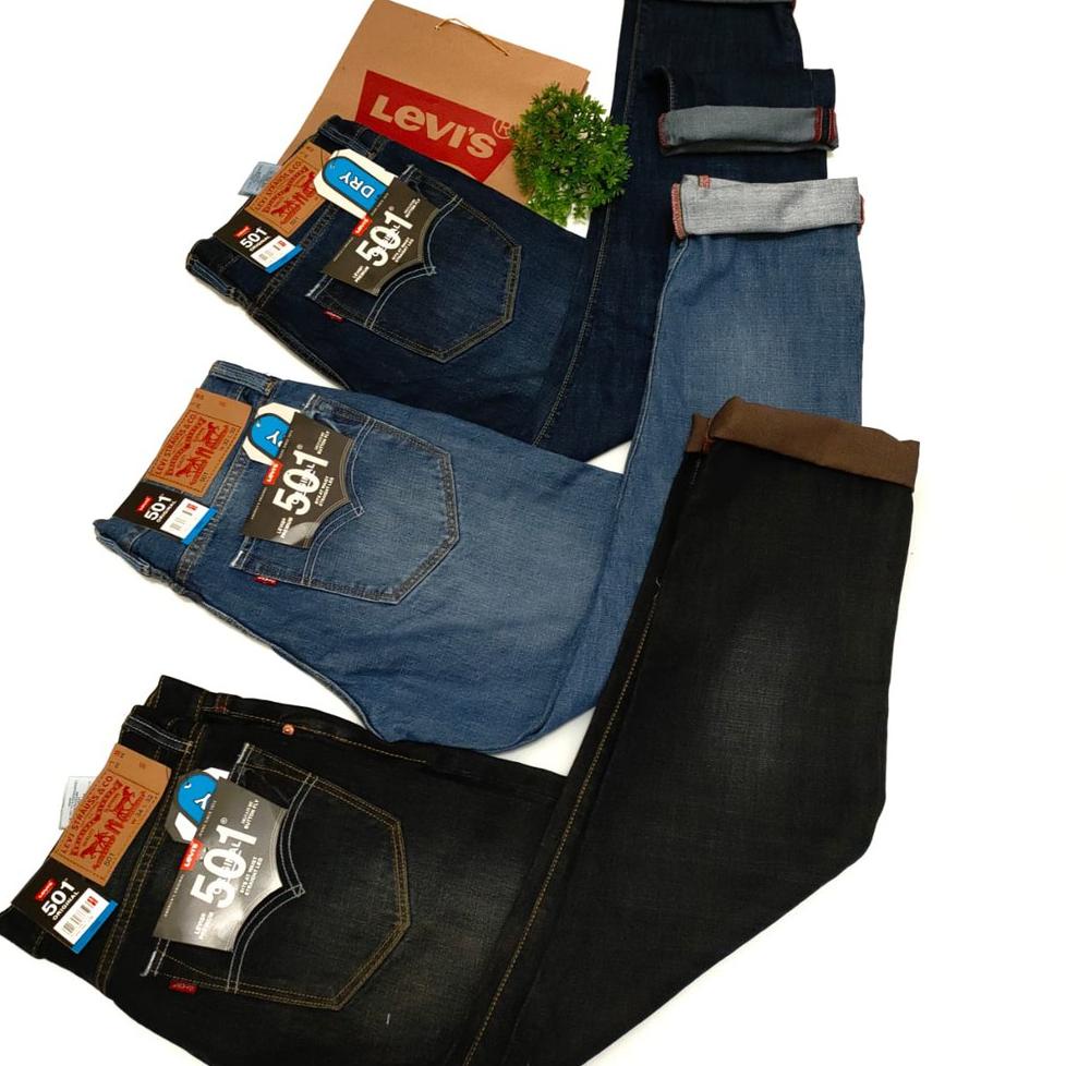 LEVIS Quần jean ống rộng Nor-43 501 MADE IN JAPAN / JINS 501 dành cho nam °•. ̧ ̧.•°`