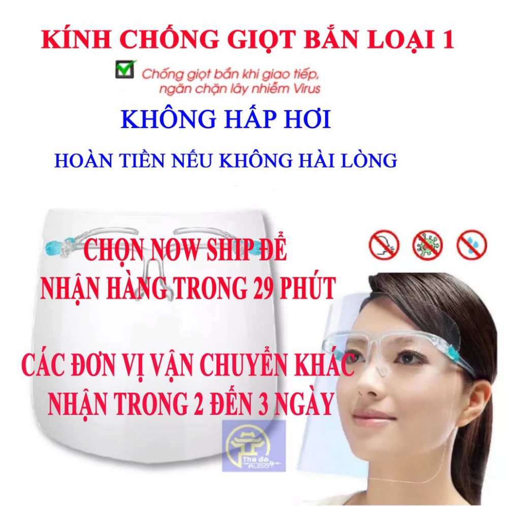 Kính Chống Giọt Bắn, Kính Bảo Hộ, Chống Bụi Đi Đường cho Người lớn và trẻ em