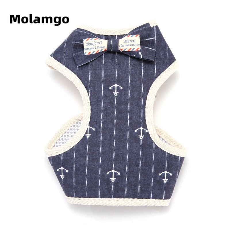 Áo Vest Đính Nơ Chuyên Dùng Dắt Thú Cưng Đi Dạo