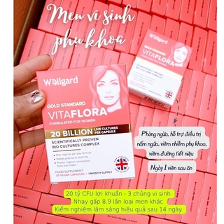 PQS - Men phụ khoa Wellgard Vitaflora UK
