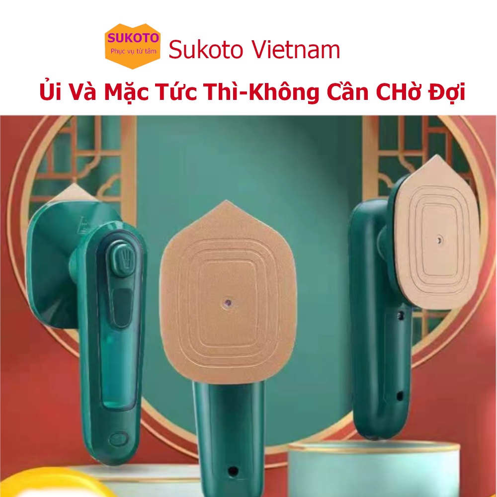 Bàn là hơi nước cầm tay, máy ủi phẳng tức thì