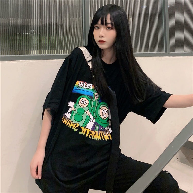 Áo thun tay lỡ Unisex NEKOSG, áo phông form rộng ATL4