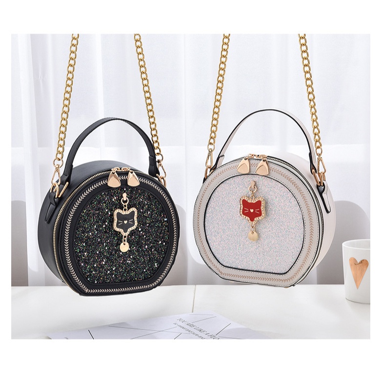 Túi Xách Tròn Đeo Chéo Thời Trang Mùa Hè 2022 Dành Cho Nữ