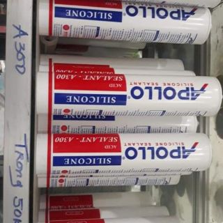 Keo silicon a300 3 màu trắng trong xám