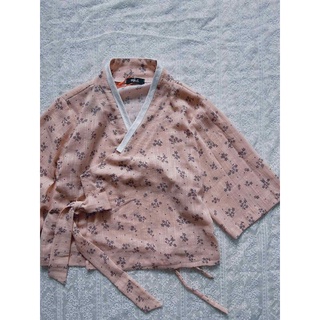 Áo Hanbok hoa trơn vintage