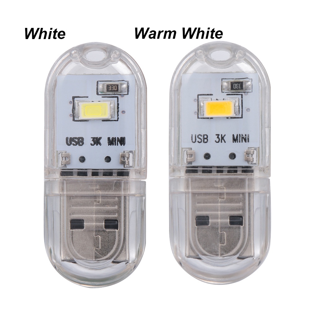 Bóng đèn led mini sạc qua USB gắn móc khóa đa năng cao cấp