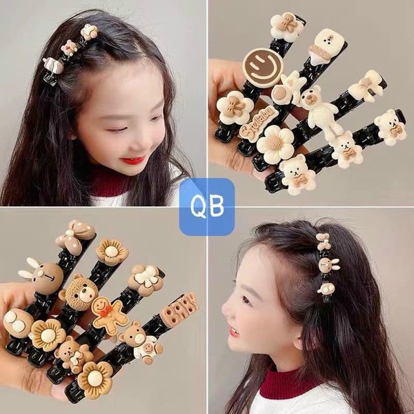 KẸP TÓC GẤU PHONG CÁCH HÀN QUỐC SIÊU YÊU CHO BÉ