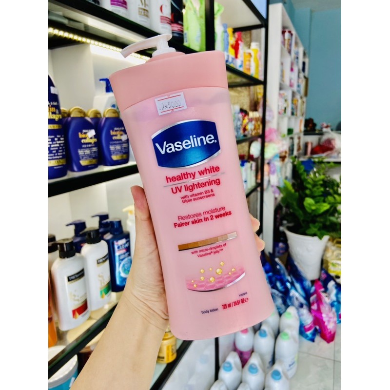 [MẪU MỚI] SỮA DƯỠNG THỂ VASELINE MỸ HEALTHY WHITE UV LIGHTENING 725ML HEALTHY BRIGHT DAILY BRIGHTENING EVEN TONE LOTION | BigBuy360 - bigbuy360.vn