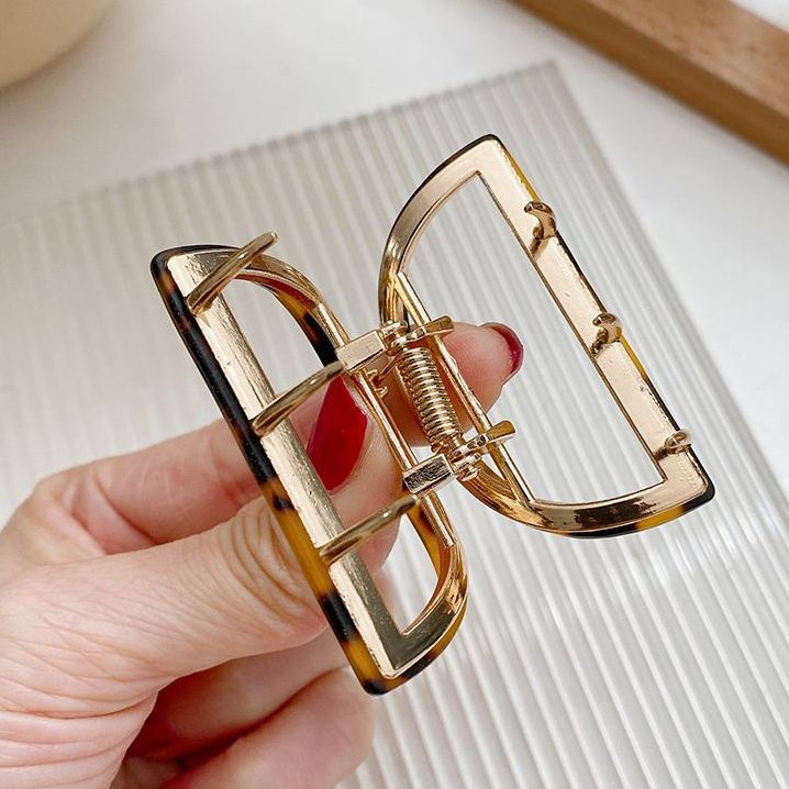 Kẹp Tóc Hình Bán Nguyệt Bằng Hợp Kim Tinh Tế Cao Cấp Phong Cách Hàn Quốc Cho Nữ