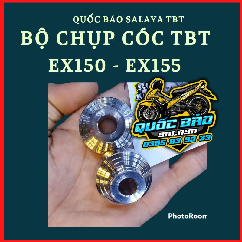 SALAYA TBT Bô 2 cục canh trước ex150 ex155 inox 304 lắp ráp như zin bảo hành trọn đời