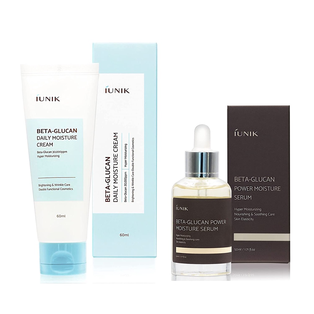 Serum/ Kem dưỡng ẩm da hàng ngày Beta Glucan 60ml/ 50ml