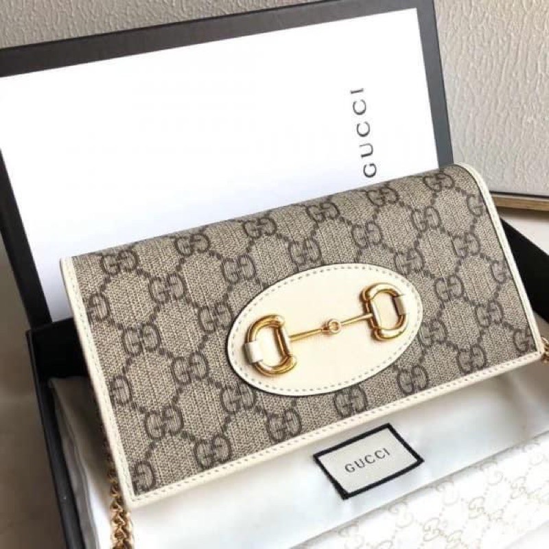 Túi Gucci horsebit size 19 box túi vải thanh lịch-phukien.changshouse