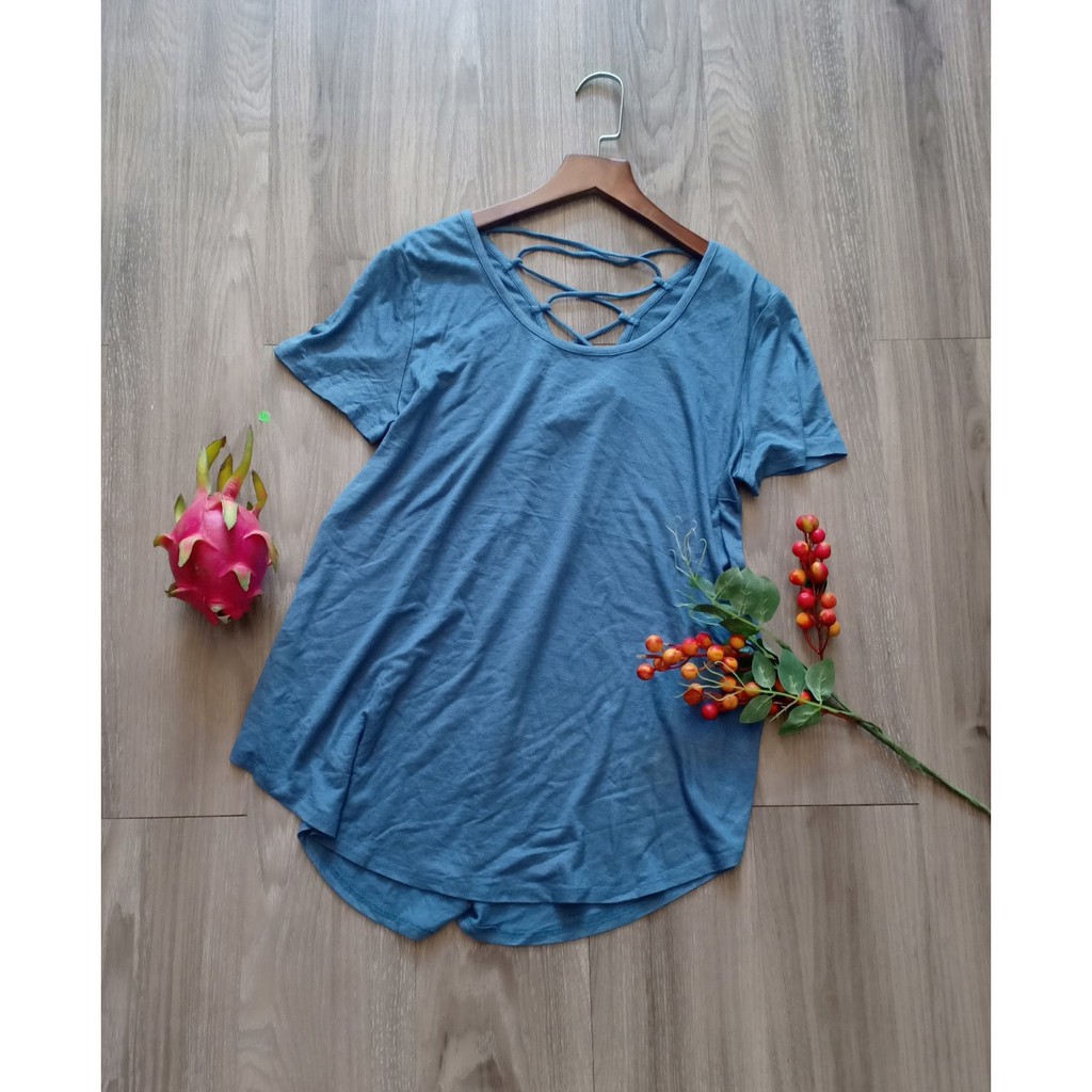 áo thun đan dây sau lưng bigsize