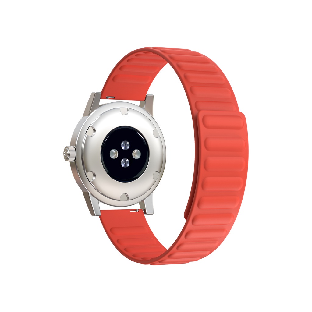Dây Đeo Silicon Có Nam Châm 20 22mm Cho Garmin Forerunner 255 158 55 245M 645 Garmin Venu 2 2Plus SQ / Vivoactive 3 4 Band