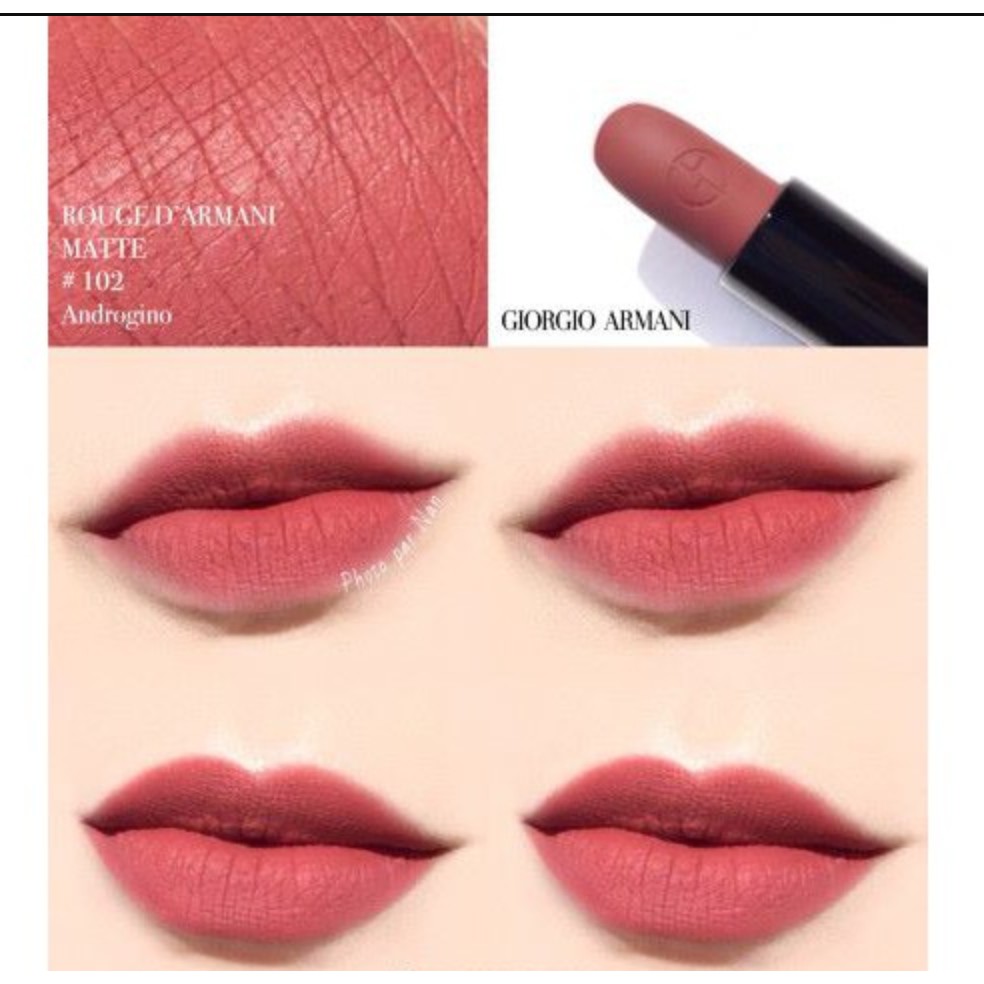 Mẫu thử son GIORGIO ARMANI BEAUTY Rouge Matte Lipstick