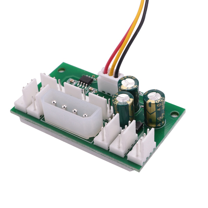 Bộ Điều Khiển Tốc Độ Quạt Tản Nhiệt 8 Kênh DC 12V 8 Miner PWM Nguồn Điện Cao 4P