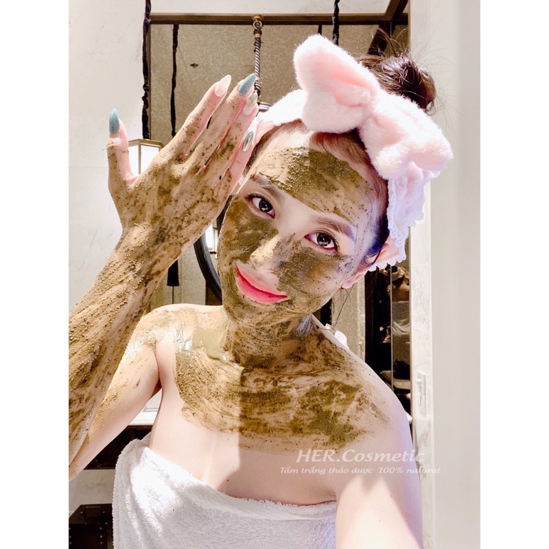 Bột Tắm Dưỡng Trắng Da Herbal Bath Powder Bột Tắm Trắng Thảo Dược 300gr