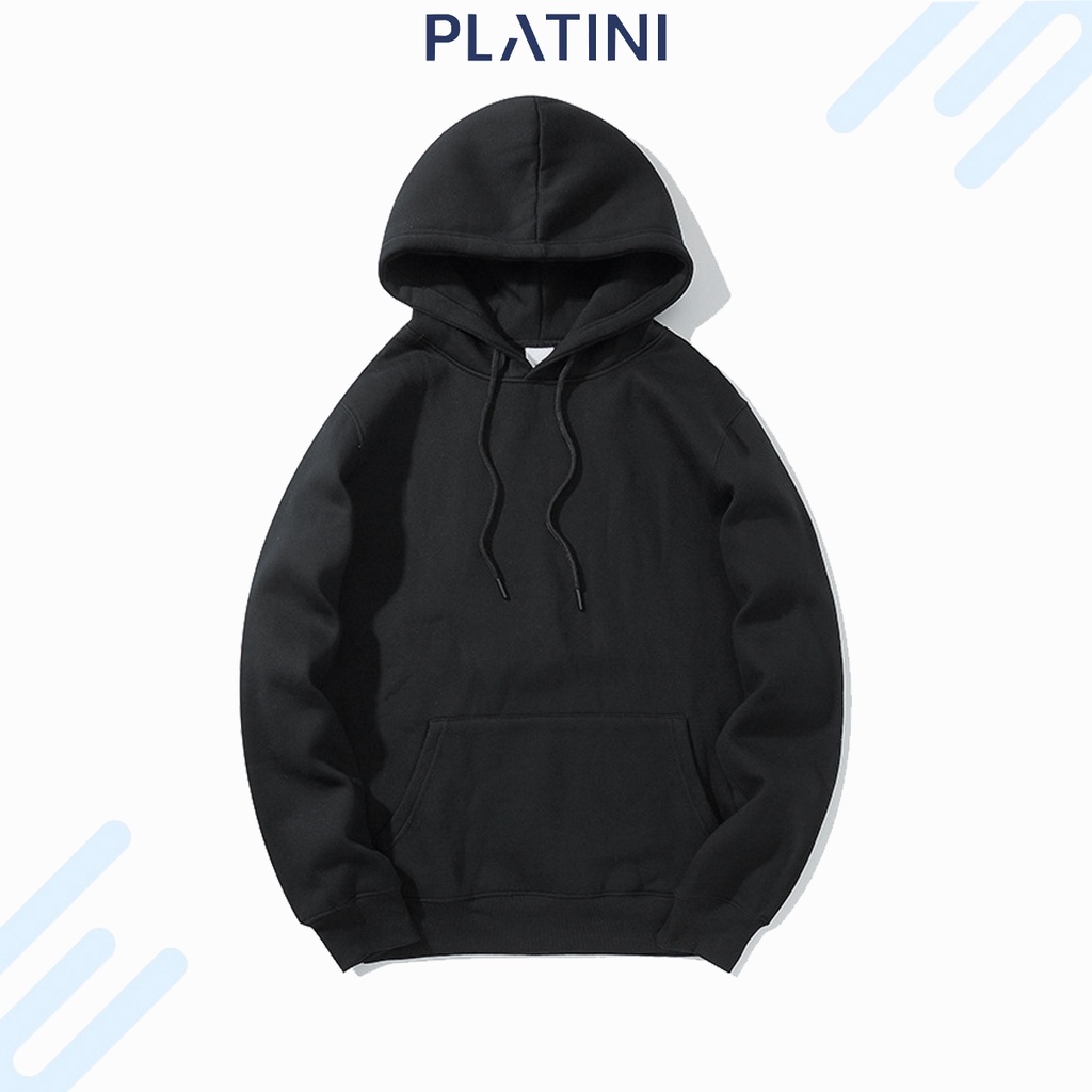 Áo khoác Hoodie nam nữ đôi unisex form rộng vải nỉ trơn không xù mặc thu đông siêu ấm M5